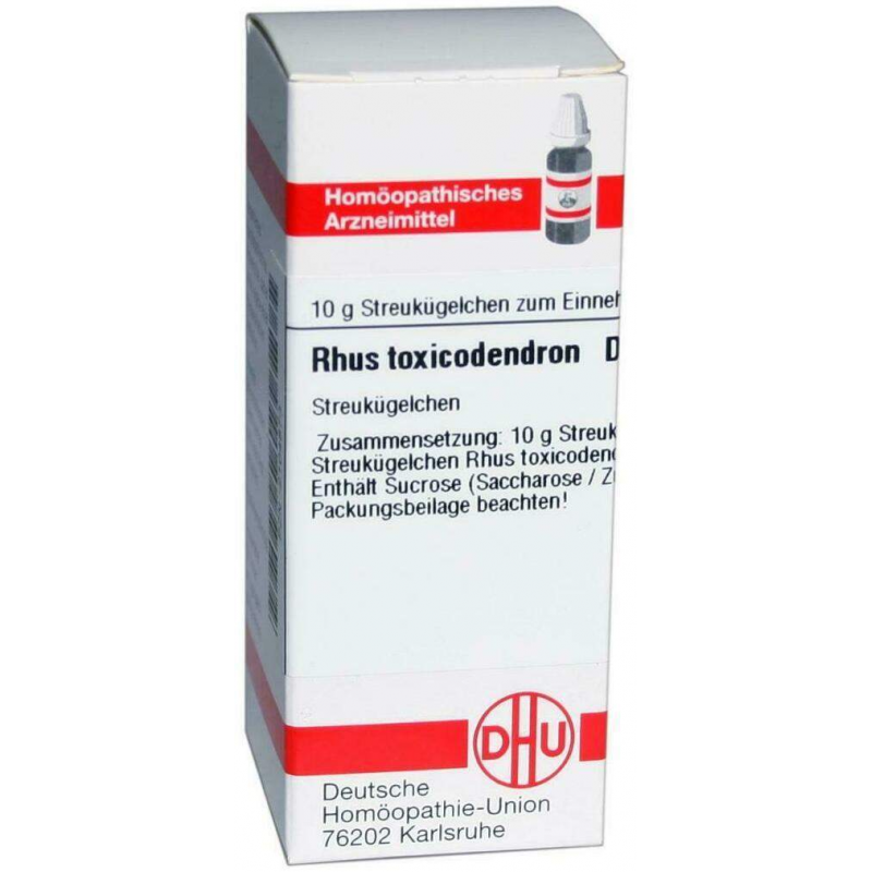 Dhu Rhus Toxicodendron D30 10 G Globuli