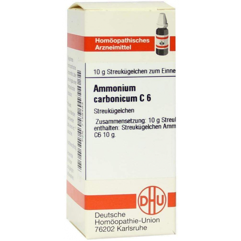 Dhu Ammonium Carbonicum C6 Globuli 10 G