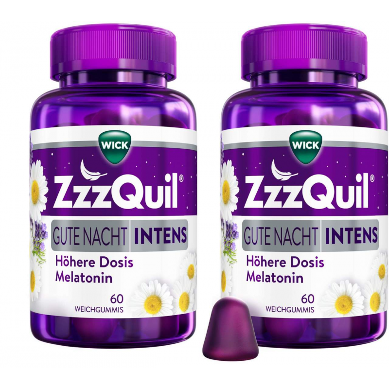 WICK ZzzQuil Gute Nacht Intens 2 x 60 Stück