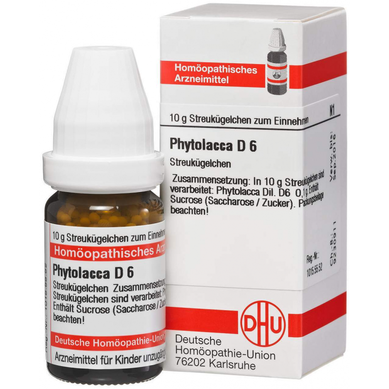Dhu Phytolacca D6 10 G Globuli