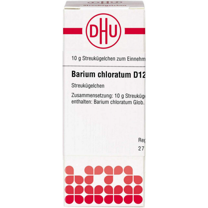 Dhu Barium Chloratum D12 Globuli 10 G