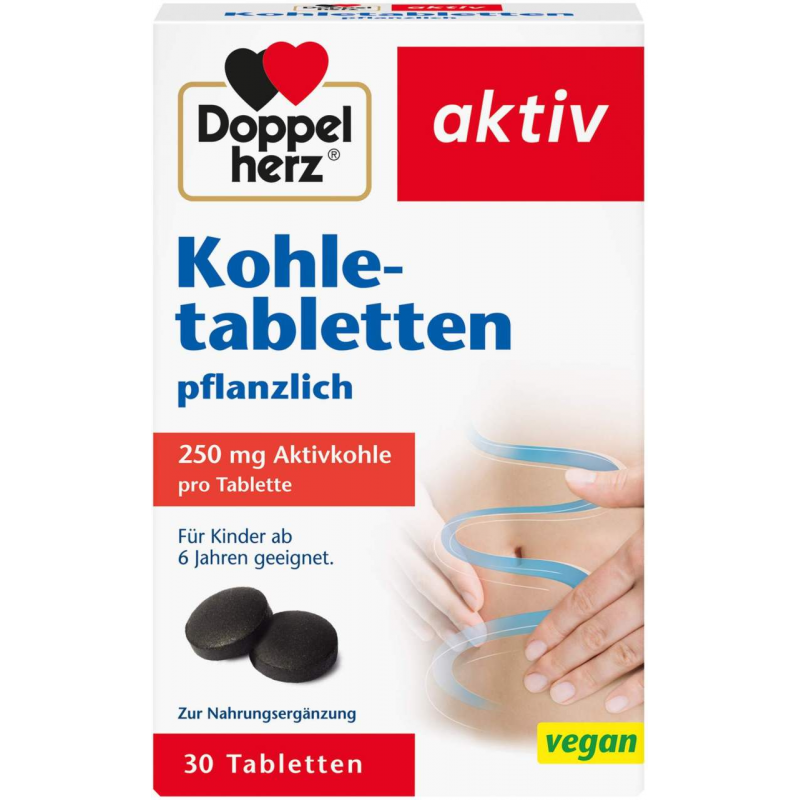Doppelherz Aktiv Kohletabletten 30 Tabletten
