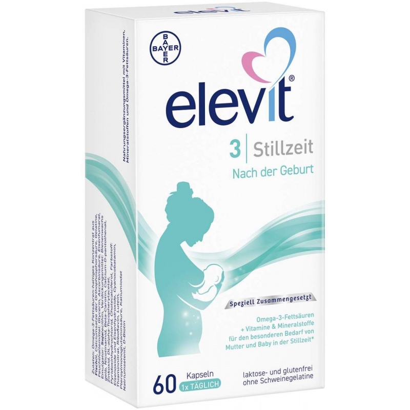 Elevit 3 Stillzeit 60 Weichkapseln