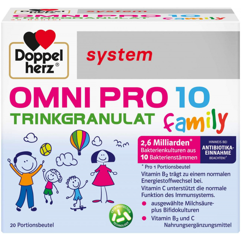 Doppelherz System Omni Pro 10 Family 20 Beutel
