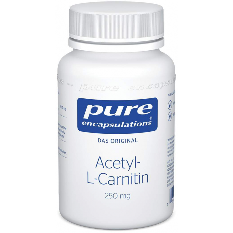 Pure Encapsulations Acetyl-L-Carnitin 250mg