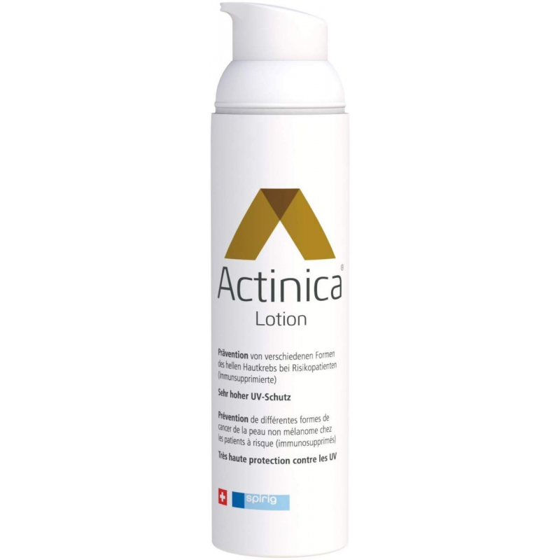 Actinica Lotion im Dispenser Sehr hoher UV-Schutz- SPF 50+ 80 g Lotion