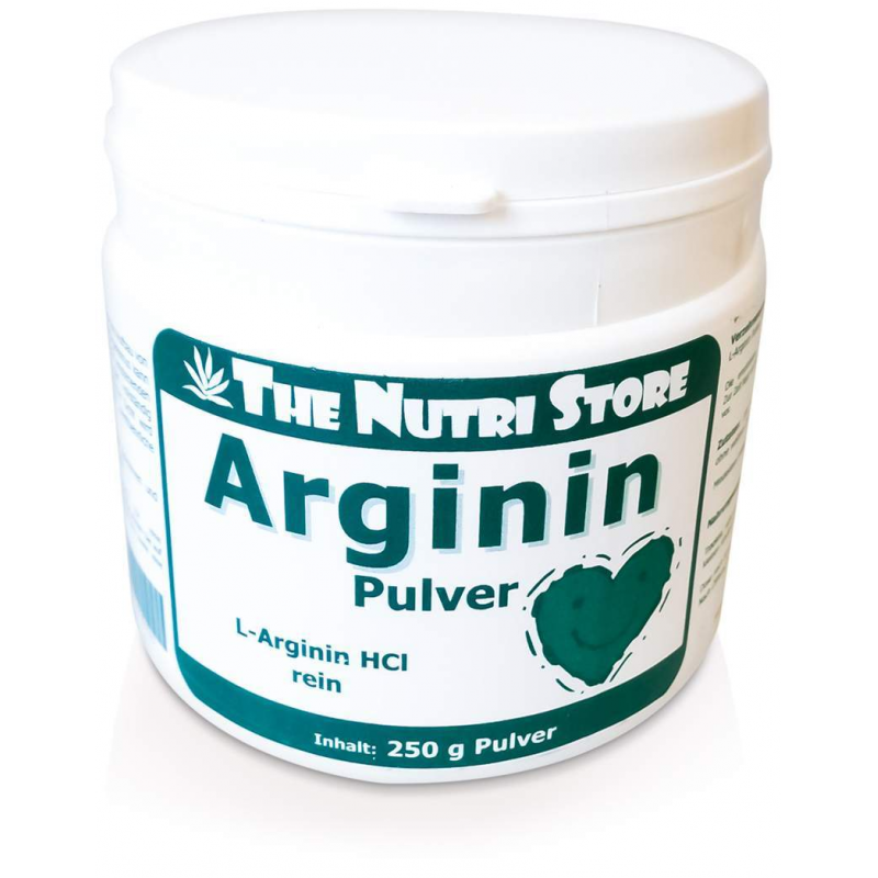 Arginin Hcl 100% Rein Pulver 250 G Pulver