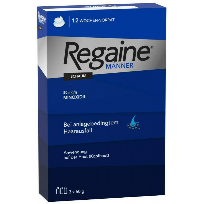 Regaine Männer Schaum 5% 3 x 60 ml