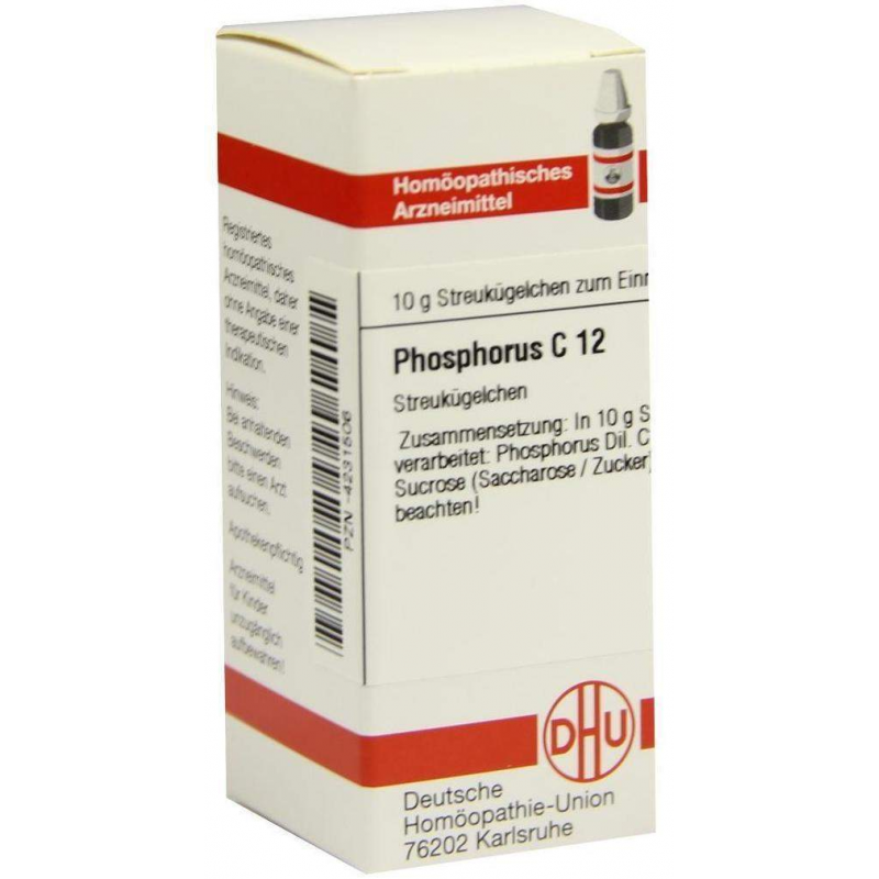 Dhu Phosphorus C12 10 G Globuli