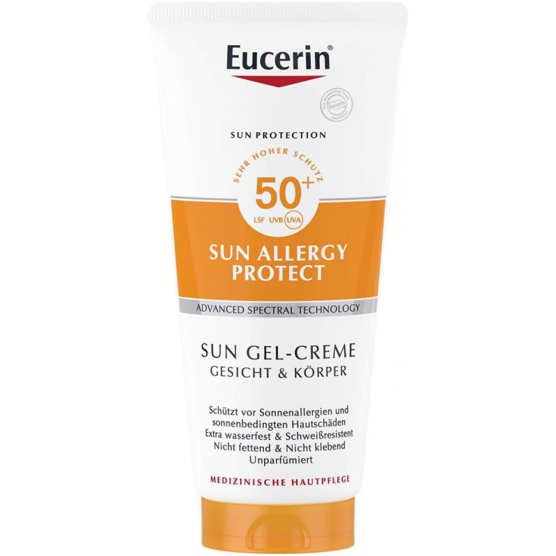 Eucerin Sun Allergy Protect Sun Gel-Creme LSF 50+ 200 ml
