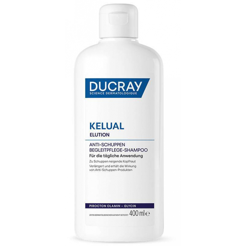 Ducray Kelual Elution Begleitpflege 400 ml Shampoo
