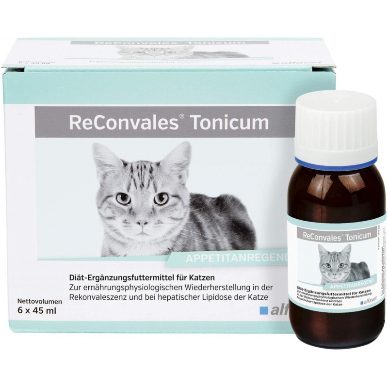 Reconvales Tonicum für Katzen 6 X 45 ml Tonikum