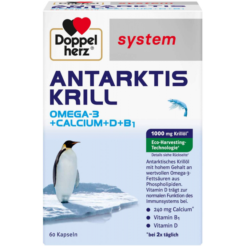Doppelherz system Antarktis Krill 60 Kapseln