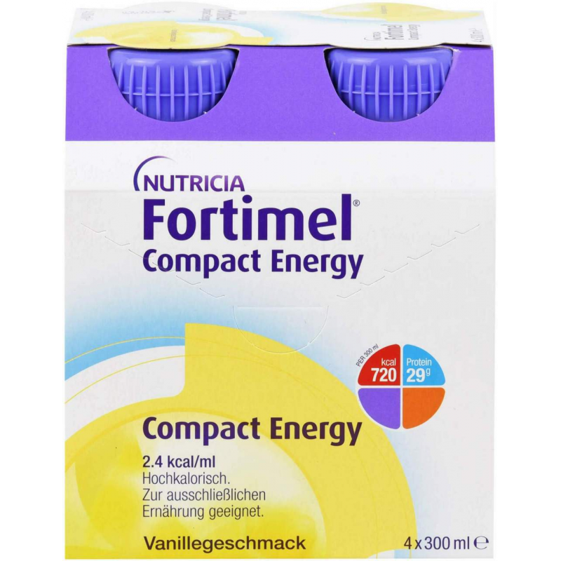 Fortimel Compact Energy Vanille 8x4x300ml