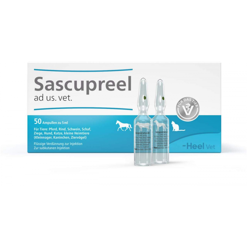 Sascupreel ad us.vet. 50 x 5 ml Ampullen