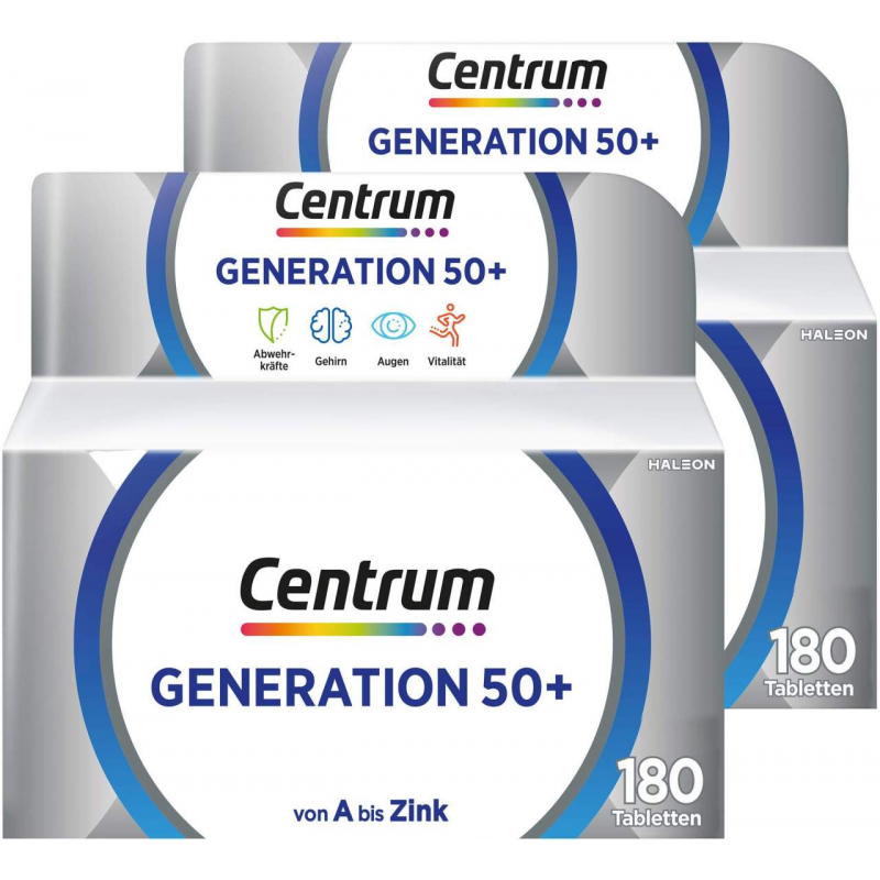 Centrum Generation 50+ 2 x 180 Tabletten