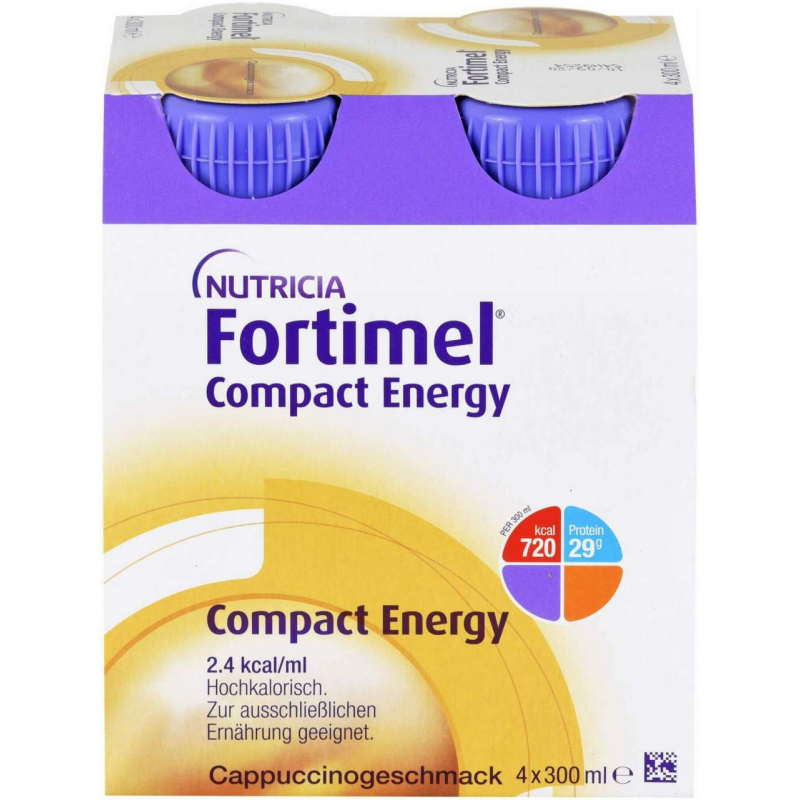 Fortimel Compact Energy Cappuccino 8x4x300ml