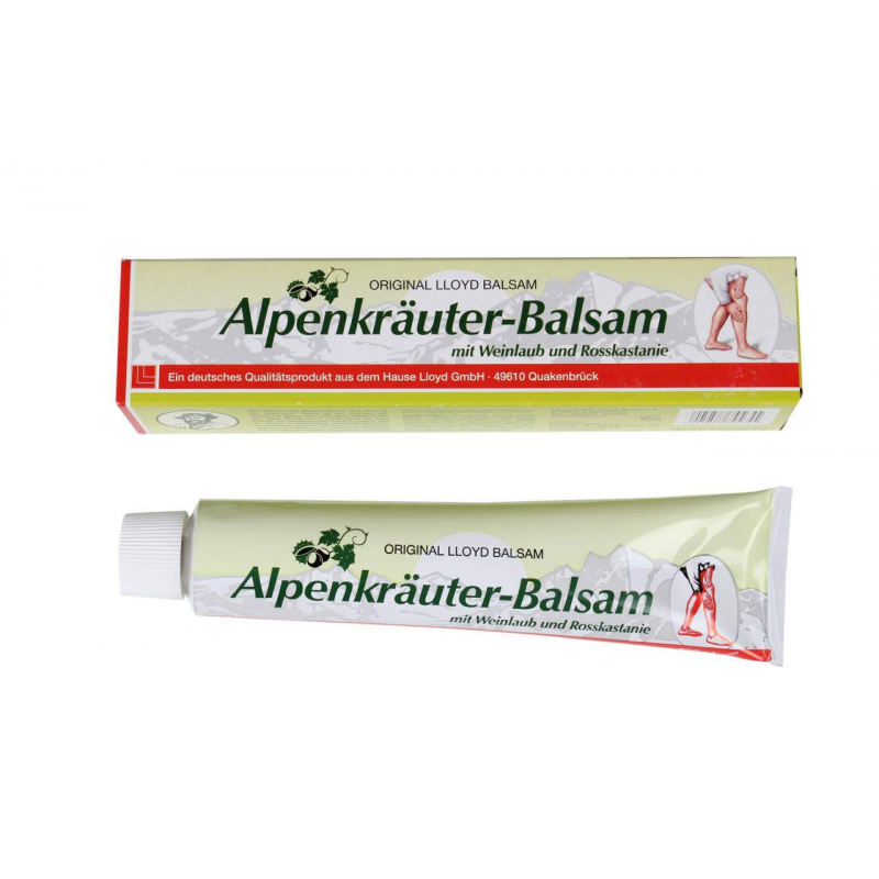 Alpenkräuter Balsam mit Weinlaub und Rosskastanie 200 ml