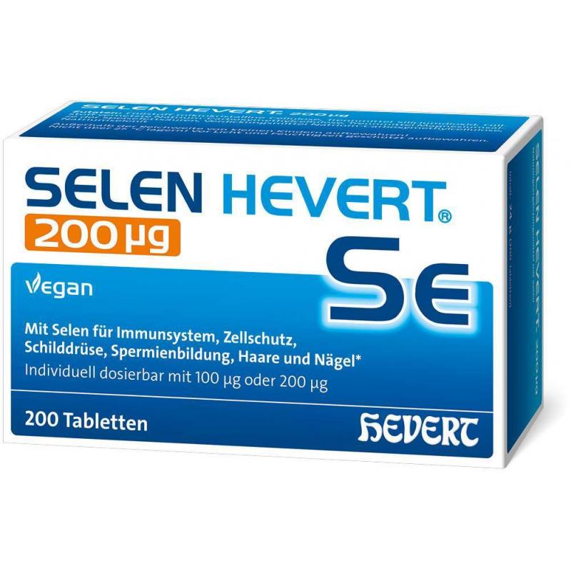Selen Hevert 200 µg Tabletten 200 Stück