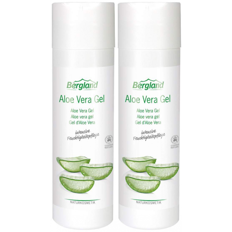 Bergland Aloe Vera Gel Set 2 x 200 ml