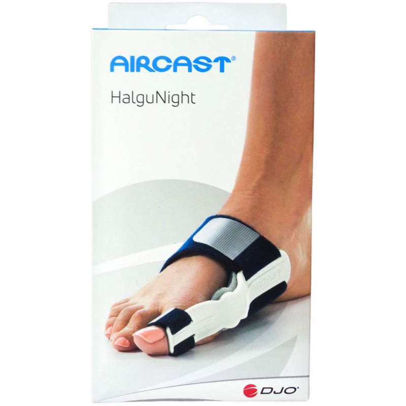 Aircast Halgunight Hallux-Valgus Orthese Gr.M Weiß 1 Stück