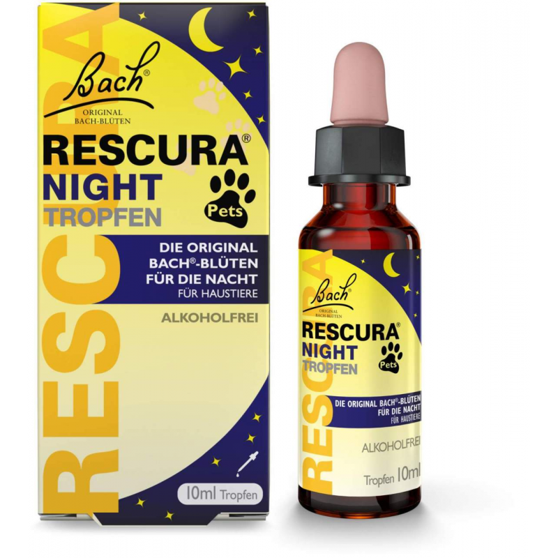 Bach Original Rescura Night Pets 10 ml Tropfen