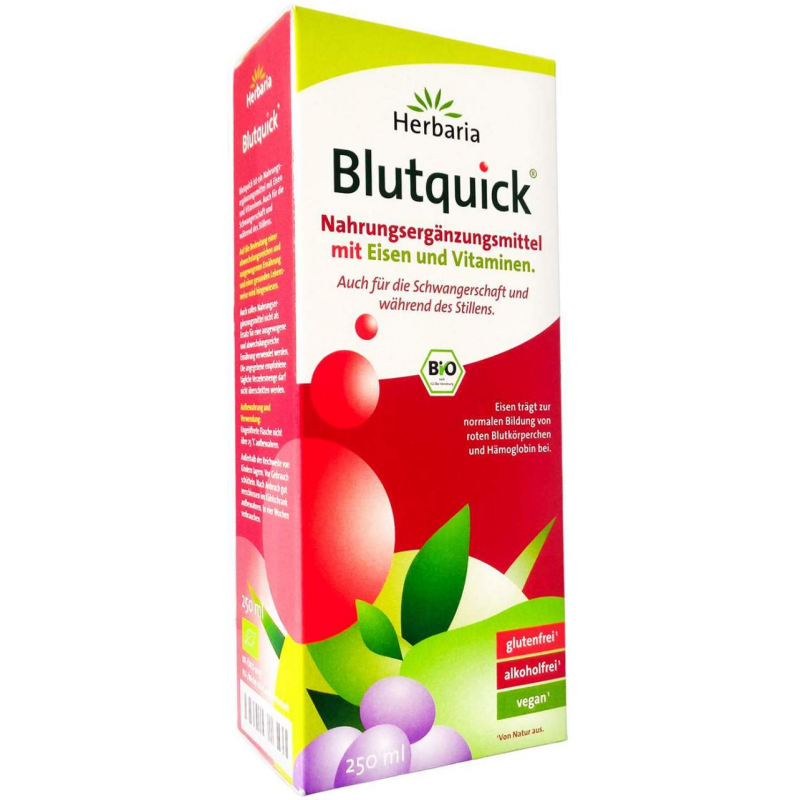 Herbaria Blutquick Saft 250ml