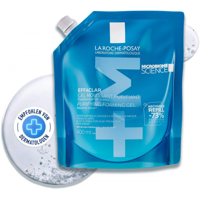 La Roche Posay Effaclar Foaming Gel Nachfüllpack 400 ml