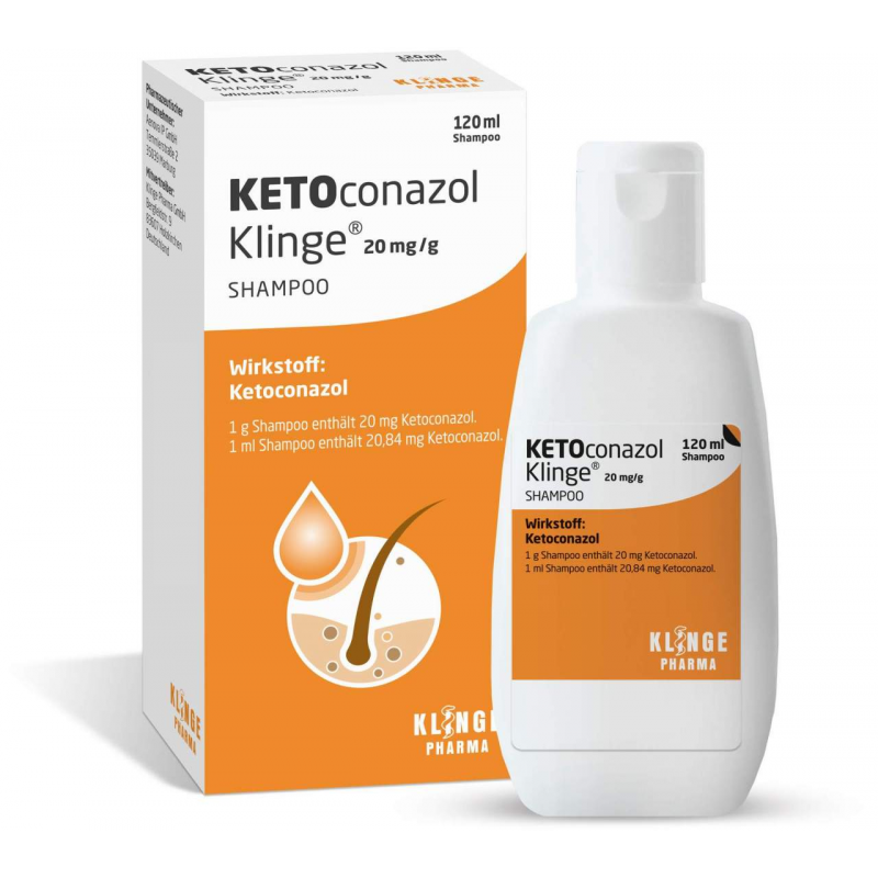 Ketoconazol Klinge 20 mg pro g Shampoo 120 ml