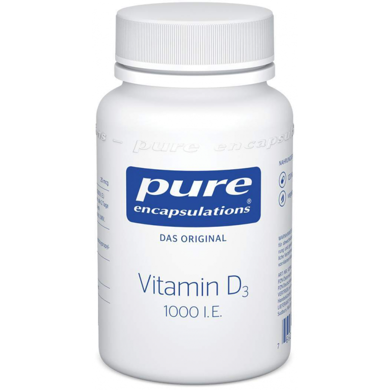 Pure Encapsulations Vitamin D3 1000 I.E. 120 Kapseln