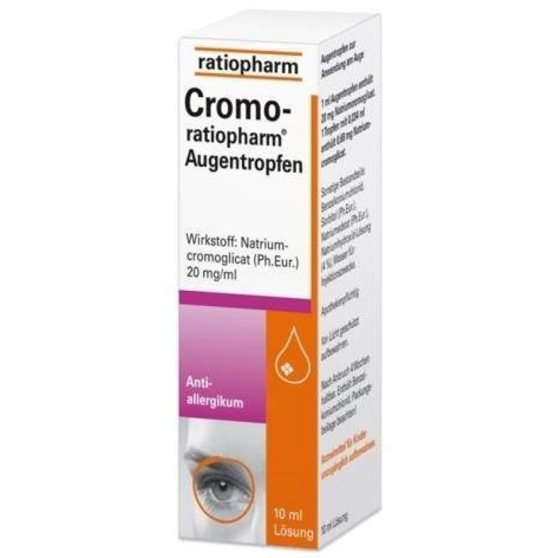 Cromo ratiopharm 10 ml Augentropfen