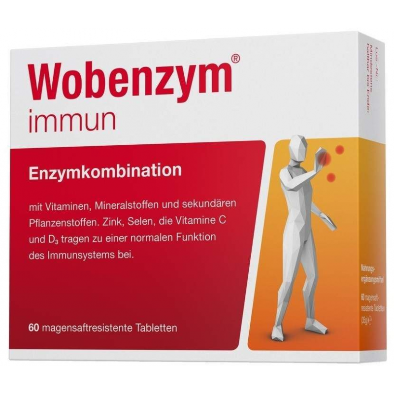 Wobenzym immun 60 Tabletten