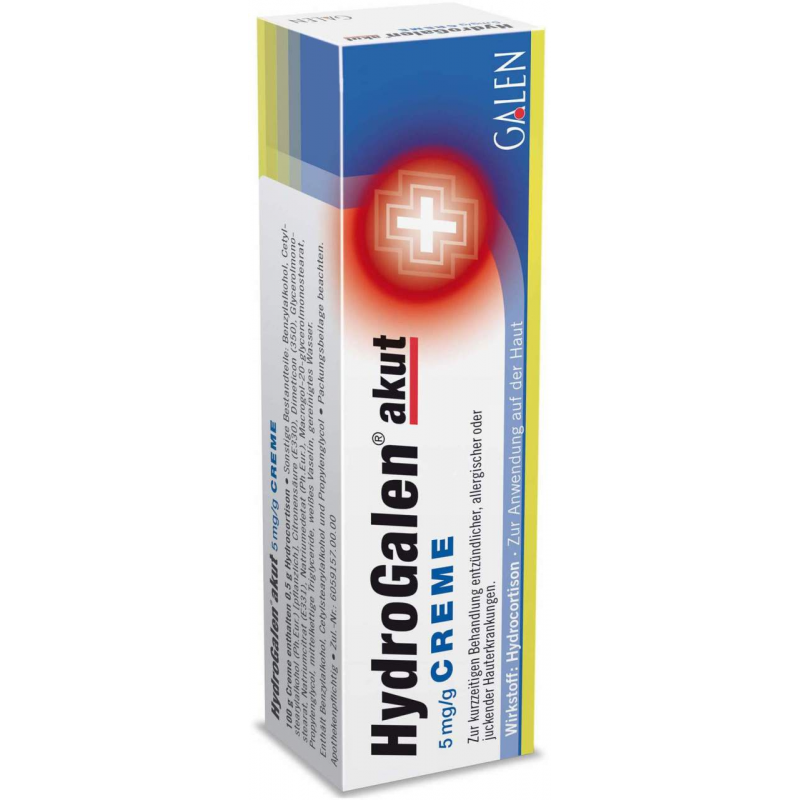 Hydrogalen Akut 5 mg Pro G 15 G Creme