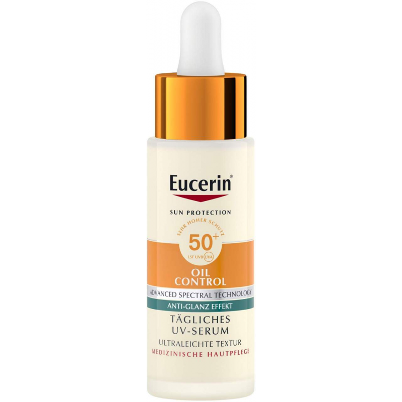 Eucerin Sun Oil Control Face Tägliches UV-Serum LSF 50+ 30 ml