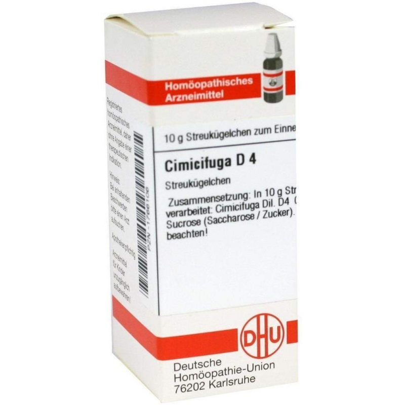 Dhu Cimicifuga D4 10 G Globuli