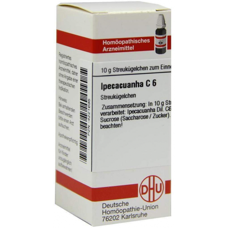 Dhu Ipecacuanha C6 Globuli