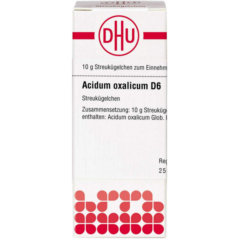 Dhu Acidum Oxalicum D6 Globuli 10 G