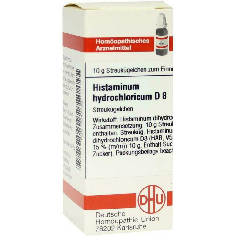 Dhu Histaminum Hydrochloricum D8 Globuli