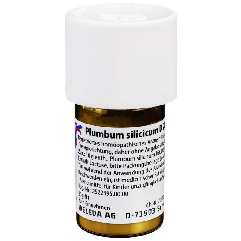 Weleda Plumbum Silicicum D20 20 G Trituration