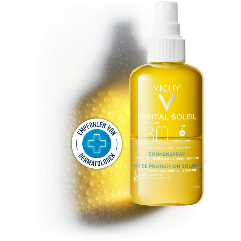 Vichy Capital Soleil Sonnenspray mit Hyaluron LSF30 200 ml