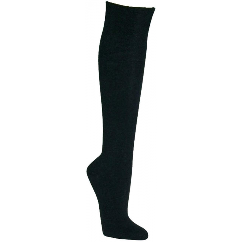 Bambus-Viskose Kniestrümpfe schwarz, Gr. 43-46, extra Soft
