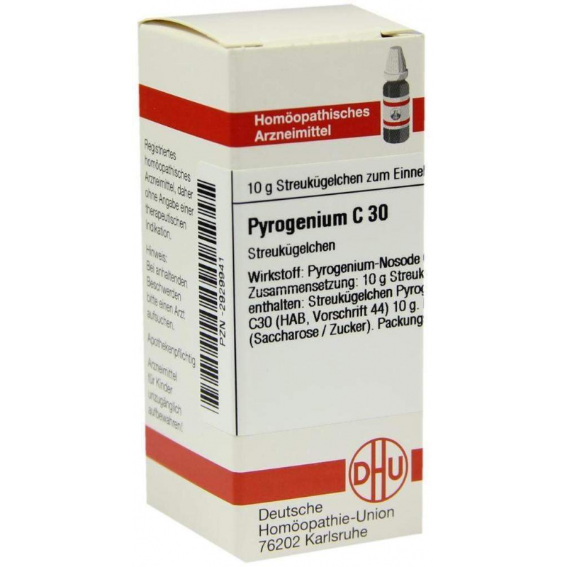 Dhu Pyrogenium C30 10 G Globuli