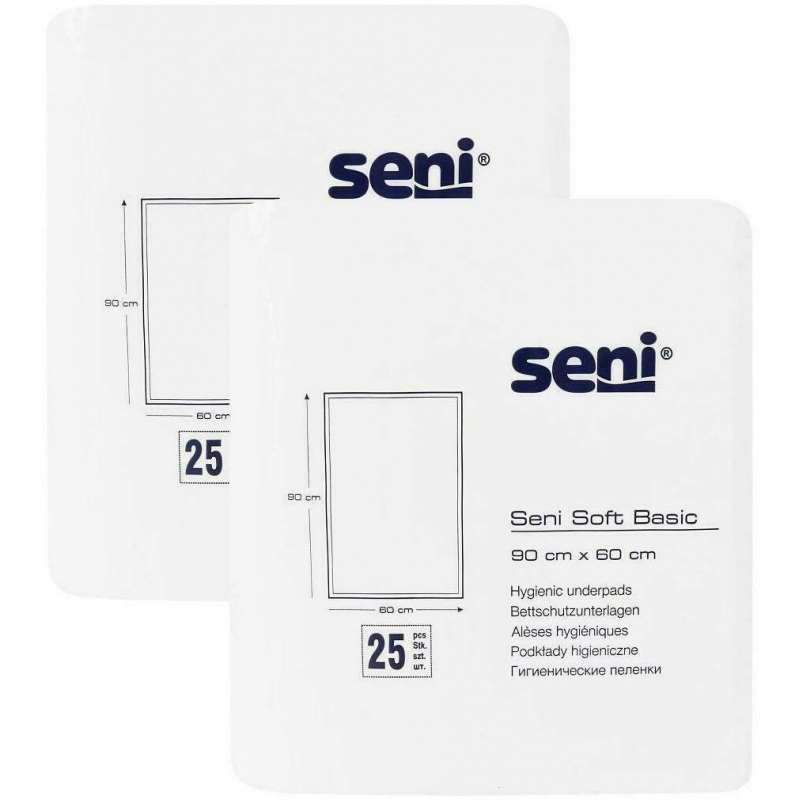 Seni Soft Basic Bettschutzunterlage 60x90 cm