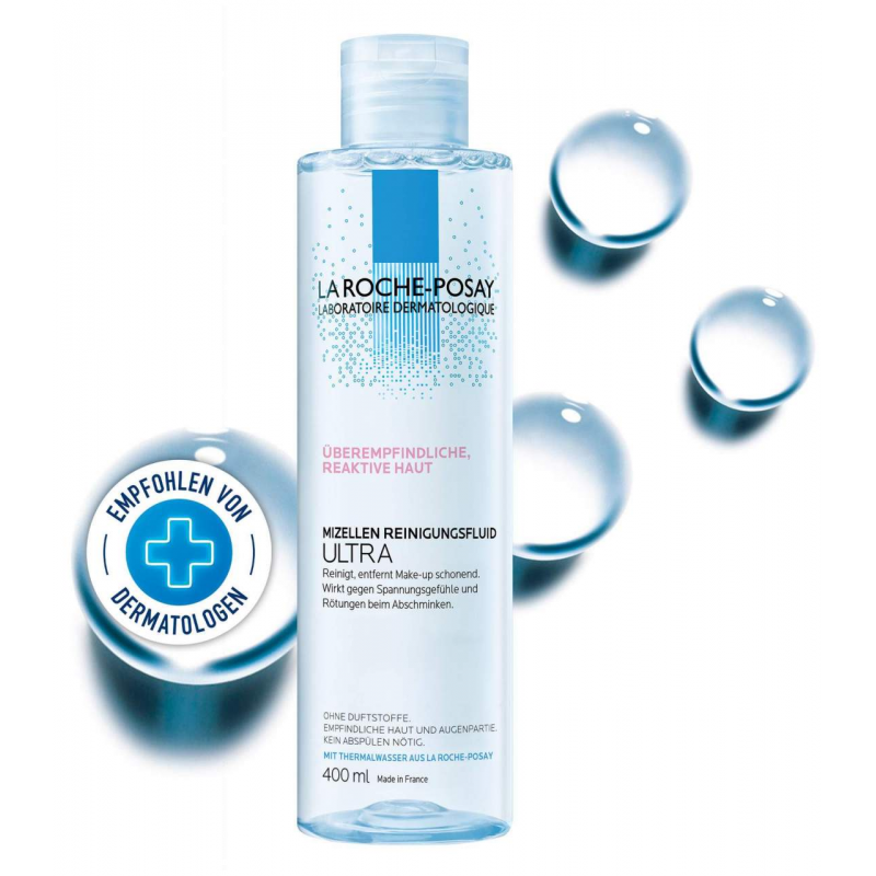 La Roche Posay Mizellen Reinigungsfluid reaktive Haut 400 ml