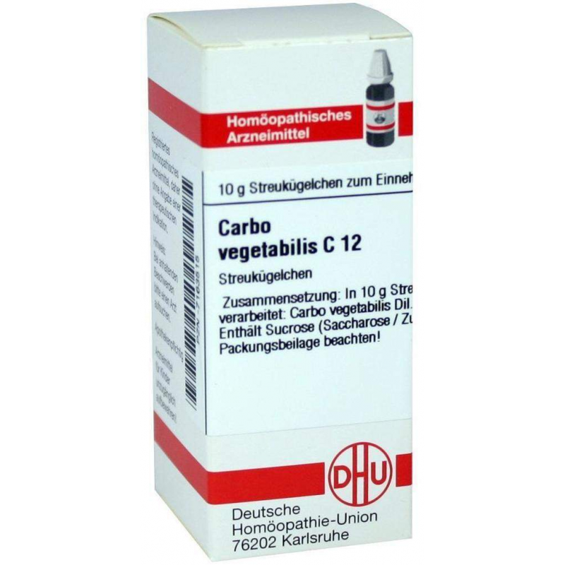 Dhu Carbo Vegetabilis C12 Globuli