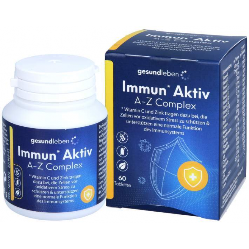 Gesund Leben Immun Aktiv A-Z Complex Tabletten 60 Stück