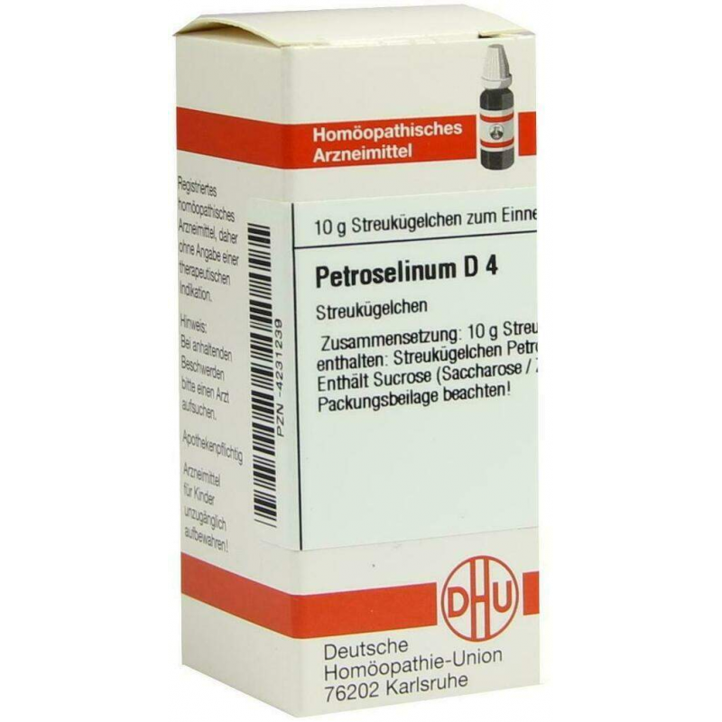 Dhu Petroselinum D4 Globuli