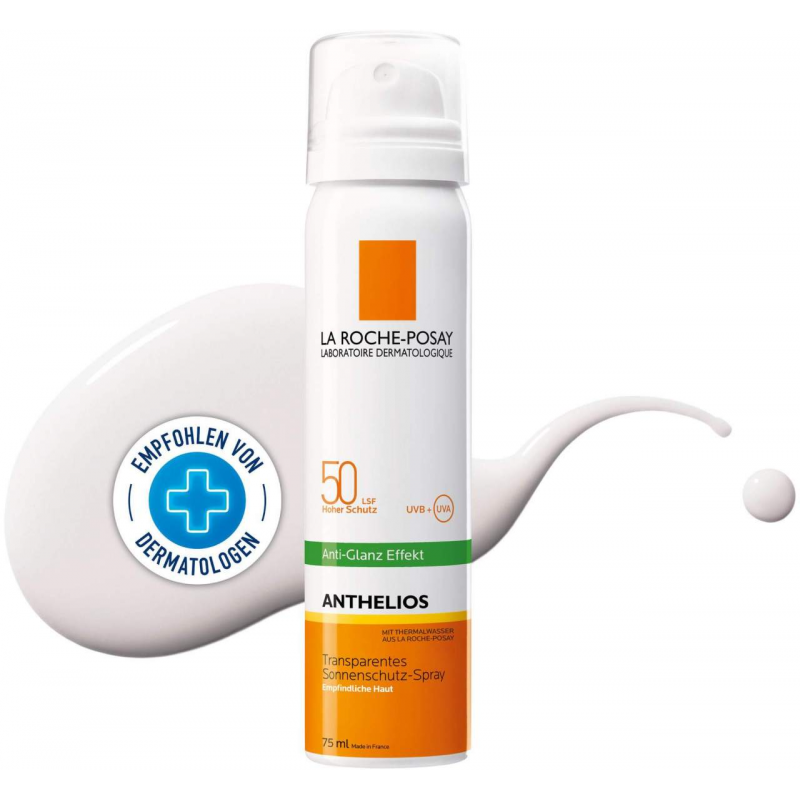 La Roche Posay Anthelios transparentes Gesichtsspray LSF50 75 ml