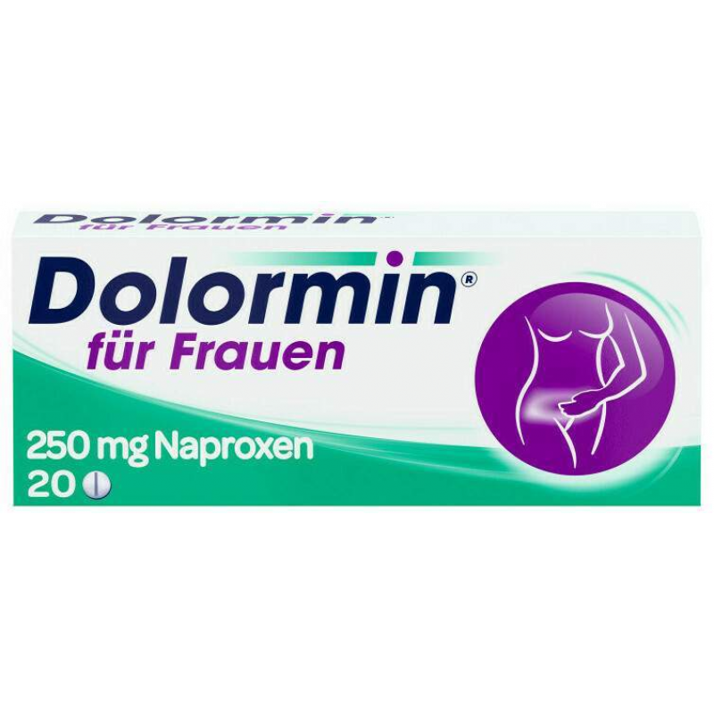 Dolormin für Frauen mit Naproxen 20 Tabletten