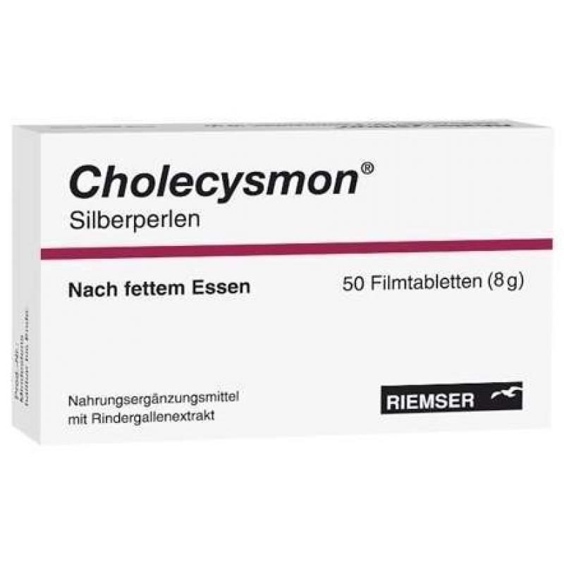 Cholecysmon Silberperlen 100 Dragees